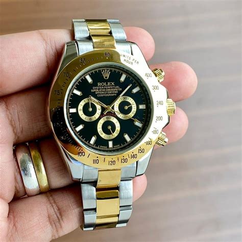 rolex gold and silver men|silver rolex price.